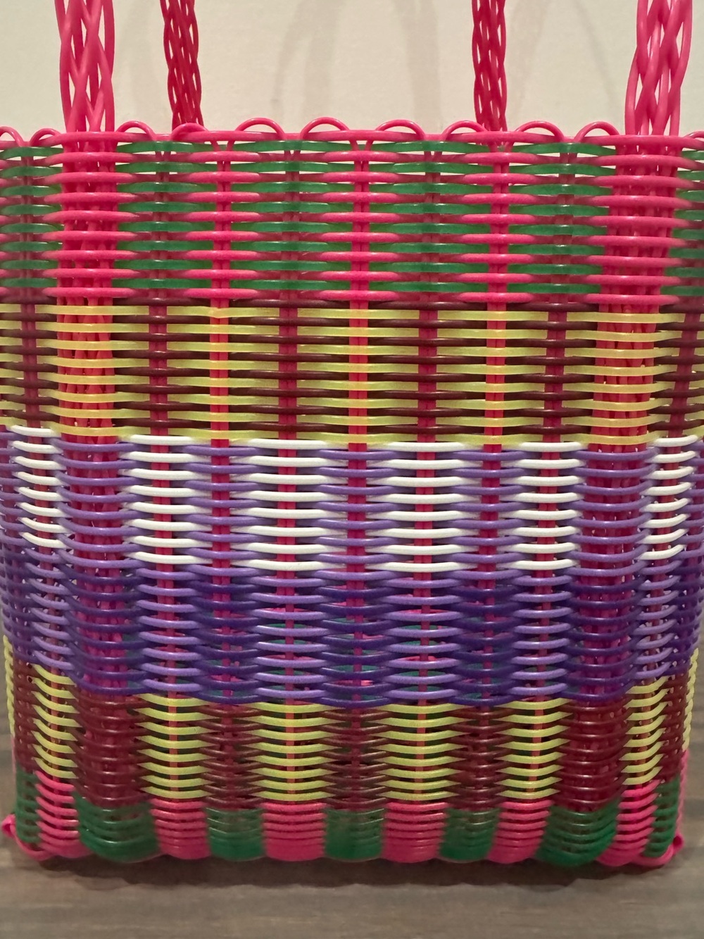 Woven Basket Bag View 2